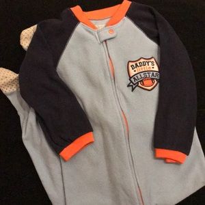 4T Blue zip up PJs by The Children’s Place